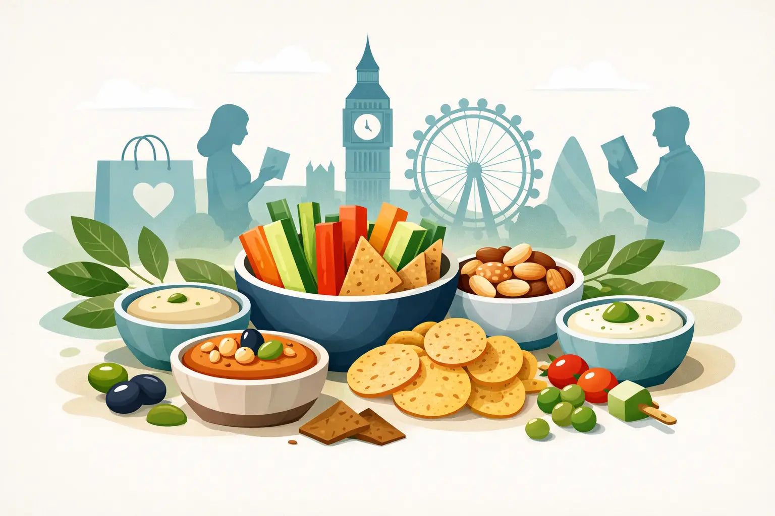 Healthy savoury snacks UK shoppers rate
