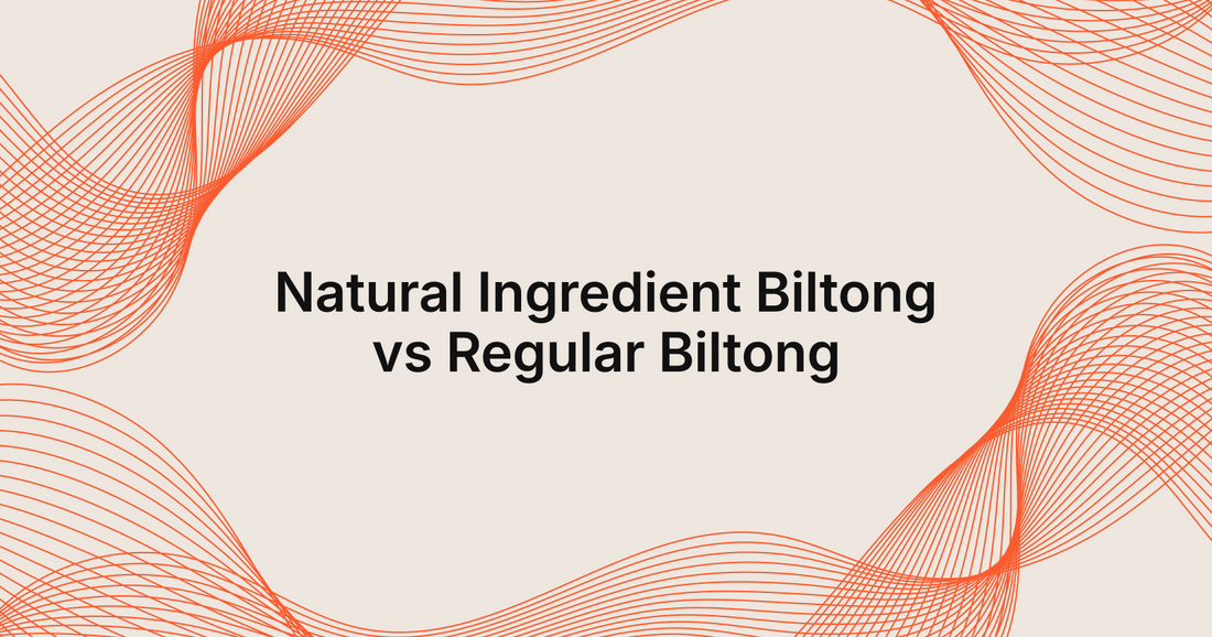 Natural Ingredient Biltong vs Regular Biltong