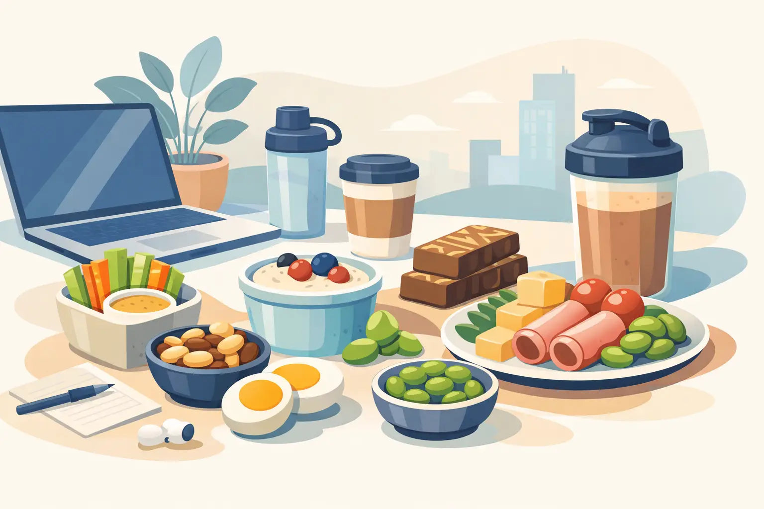11 High Protein Snacks for Work That Deliver