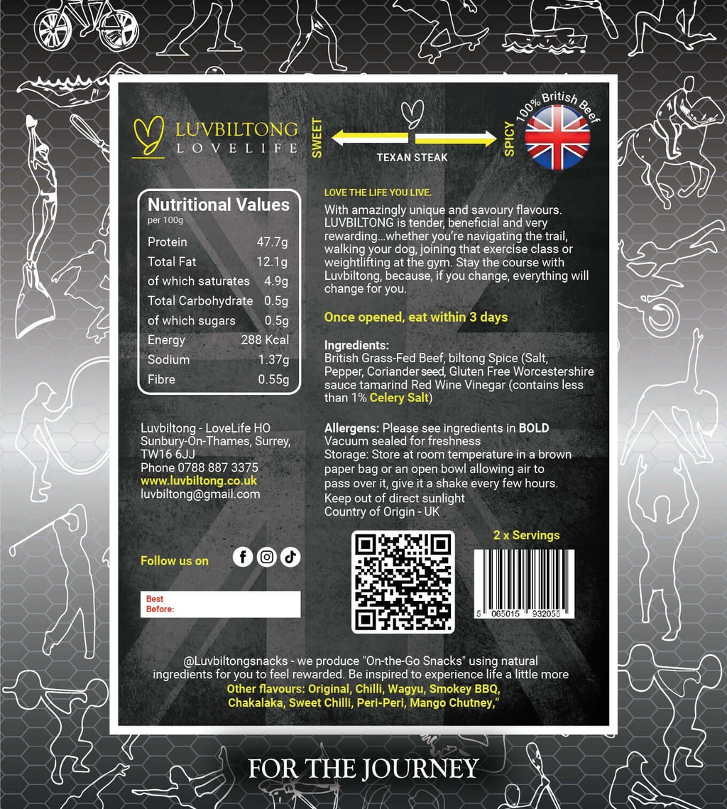 Biltong - Texan steak falvour