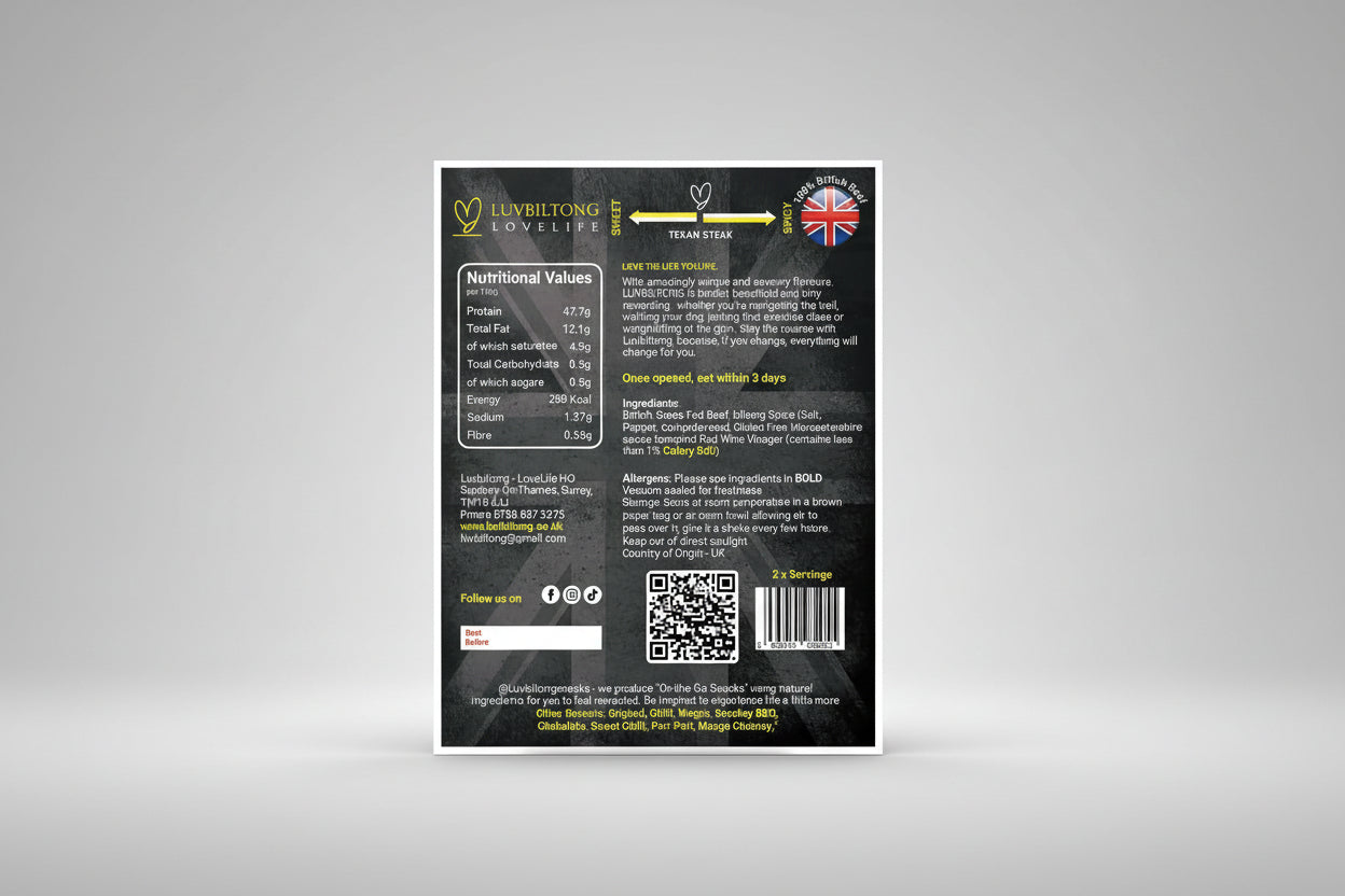 Biltong - Texan steak falvour