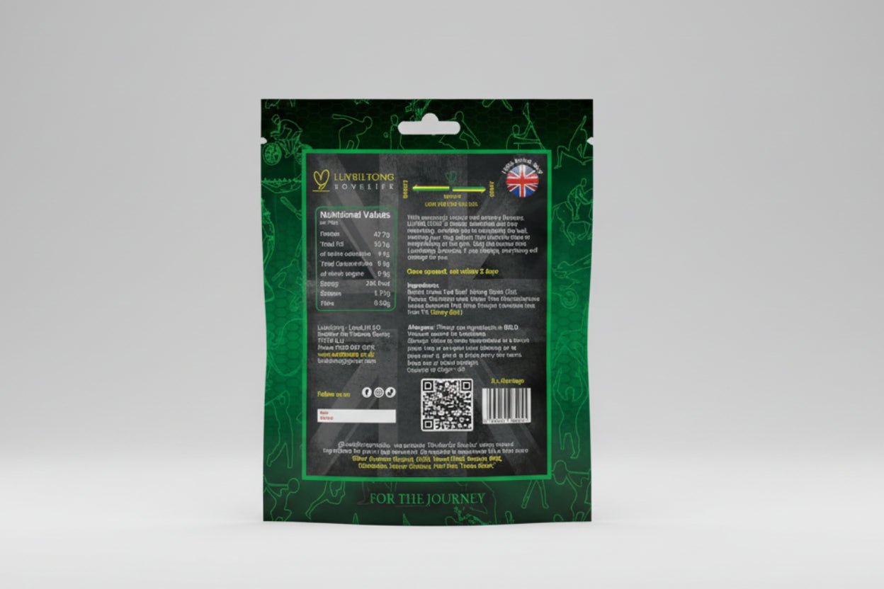 LuvBiltong Original/Traditional grass-fed Wagyu biltong snack made in UK